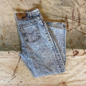 Vintage 1980s Orange tab Acid wash Levi's Jeans Measure 31x29 Made in the USA